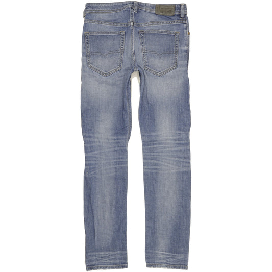 Diesel Buster Men Blue Tapered Slim Stretch Jeans W30 L32