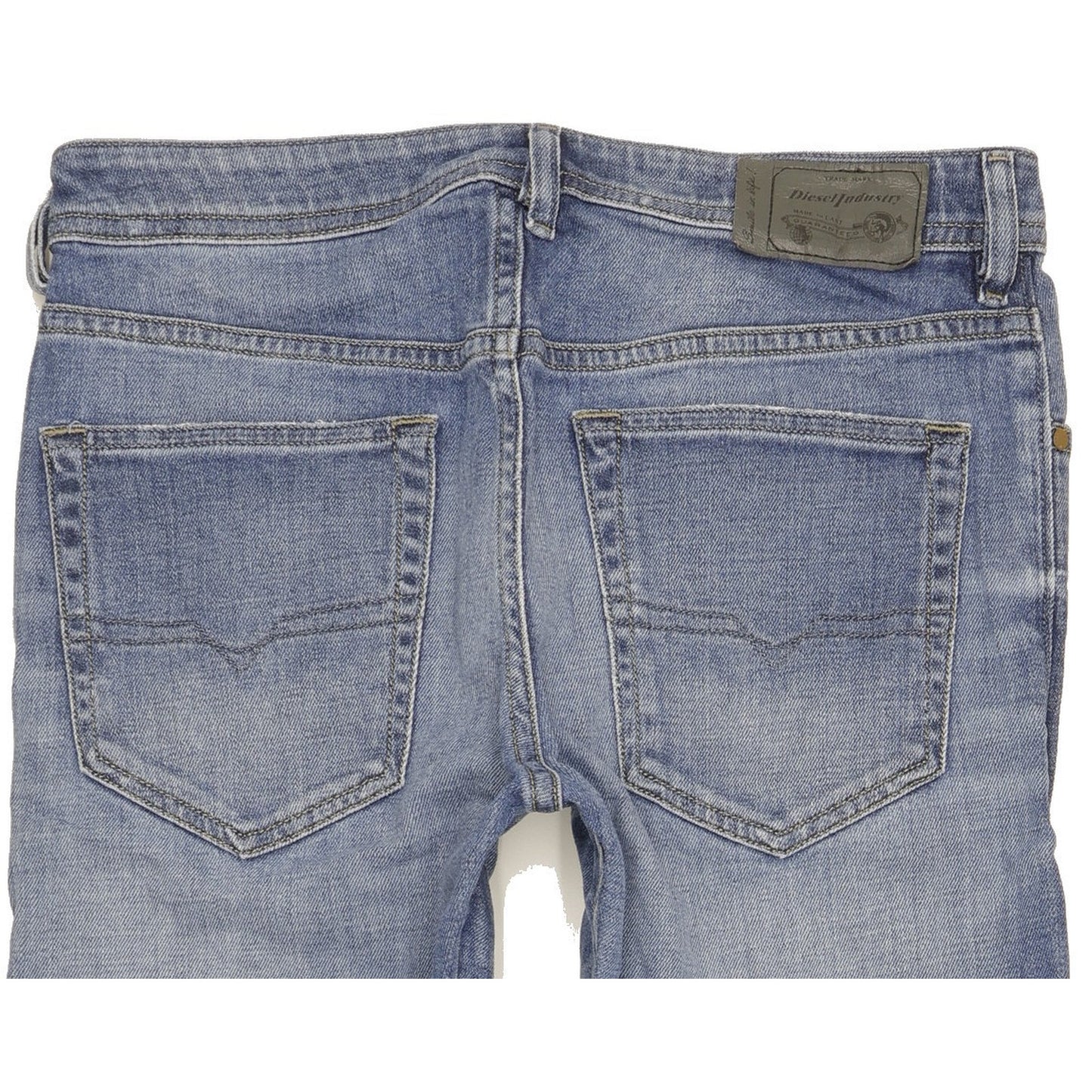 Diesel Buster Men Blue Tapered Slim Stretch Jeans W30 L32