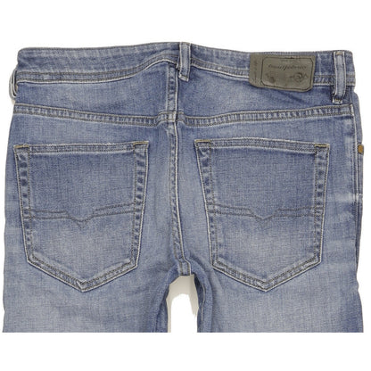 Diesel Buster Men Blue Tapered Slim Stretch Jeans W30 L32