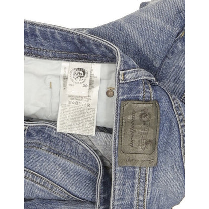 Diesel Buster Men Blue Tapered Slim Stretch Jeans W30 L32