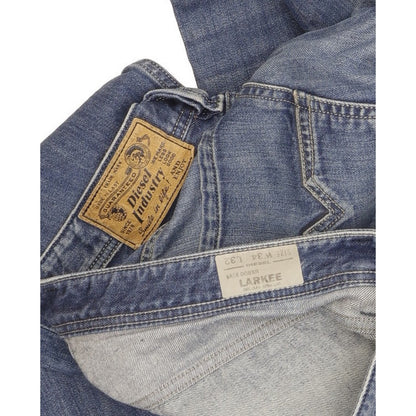 Diesel Larkee Men Blue Straight Regular Jeans W34 L32