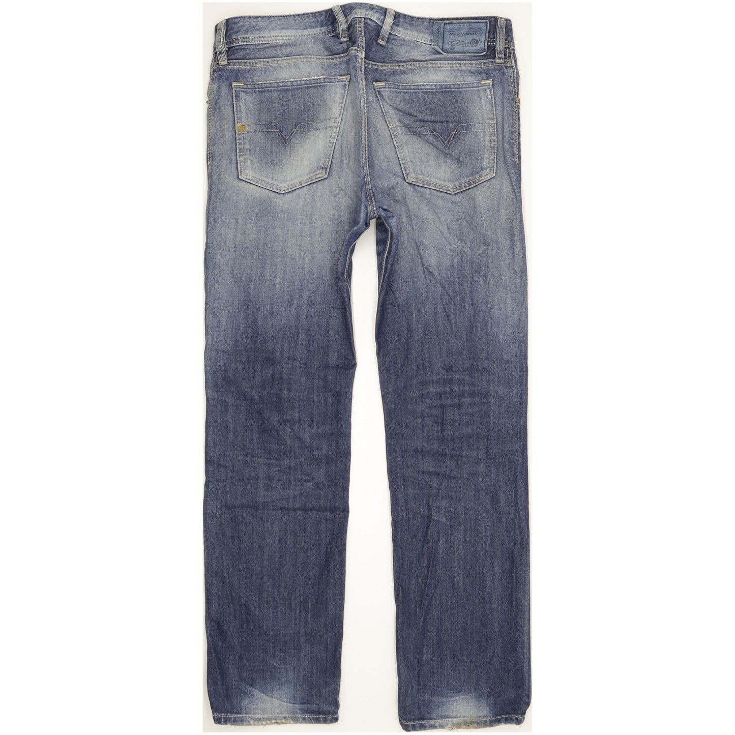 Diesel Waykee Men Blue Straight Regular Jeans W33 L32