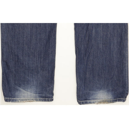Diesel Waykee Men Blue Straight Regular Jeans W33 L32