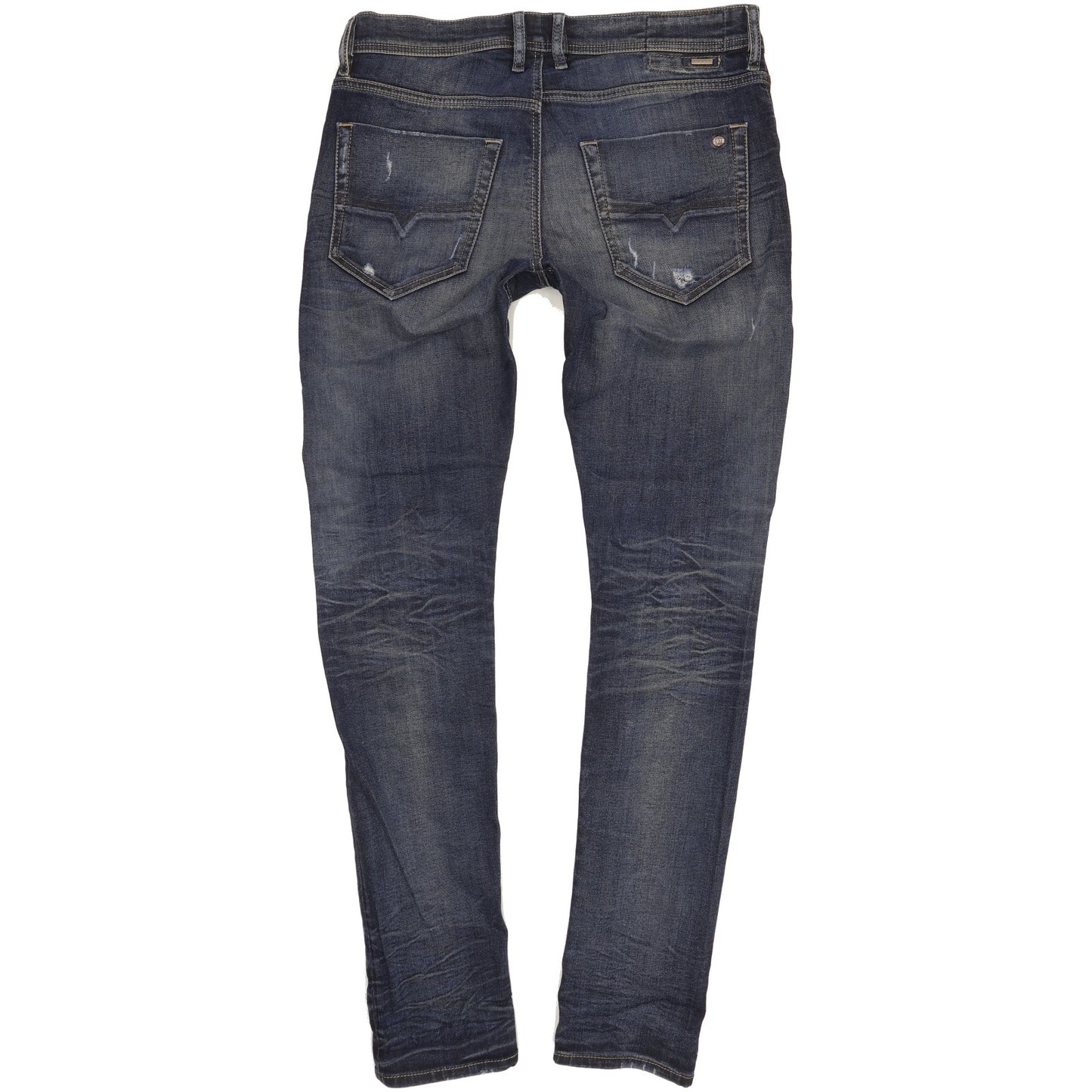 Diesel Tepphar Men Blue Tapered Slim Stretch Jeans W33 L34