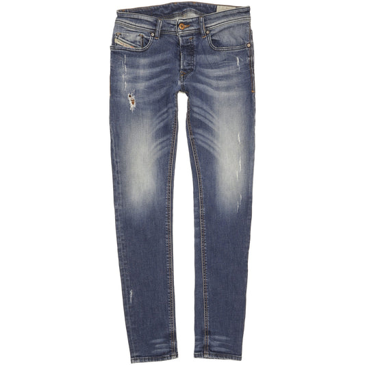 Diesel Sleenker Men Blue Skinny Slim Stretch Jeans W29 L30