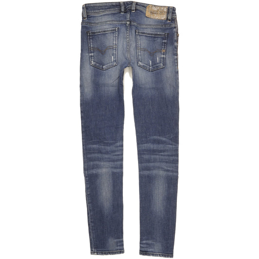 Diesel Sleenker Men Blue Skinny Slim Stretch Jeans W29 L30