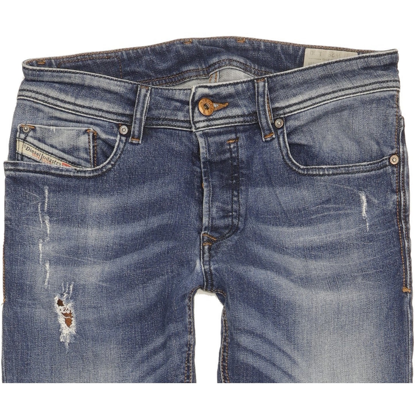 Diesel Sleenker Men Blue Skinny Slim Stretch Jeans W29 L30