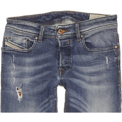 Diesel Sleenker Men Blue Skinny Slim Stretch Jeans W29 L30