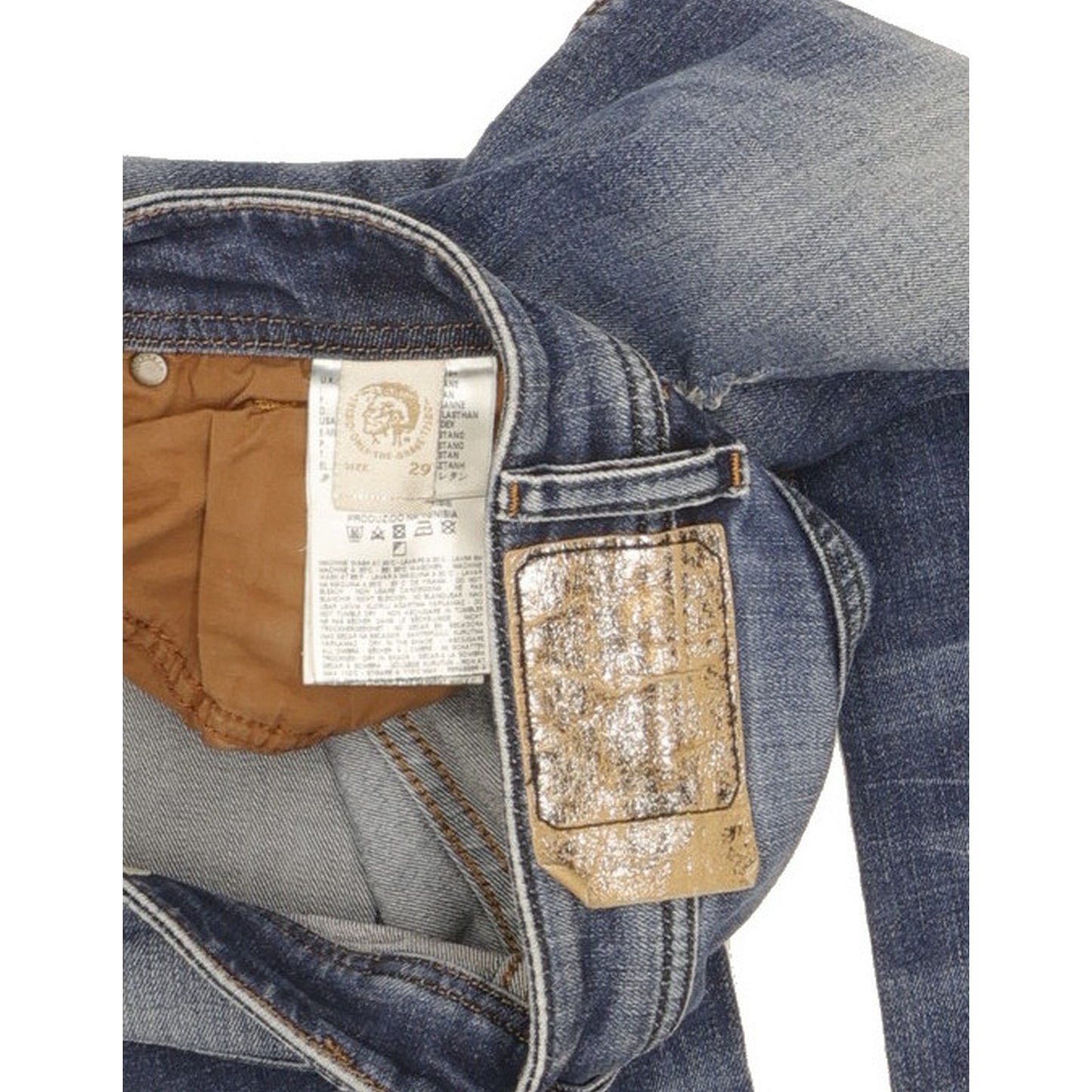 Diesel Sleenker Men Blue Skinny Slim Stretch Jeans W29 L30