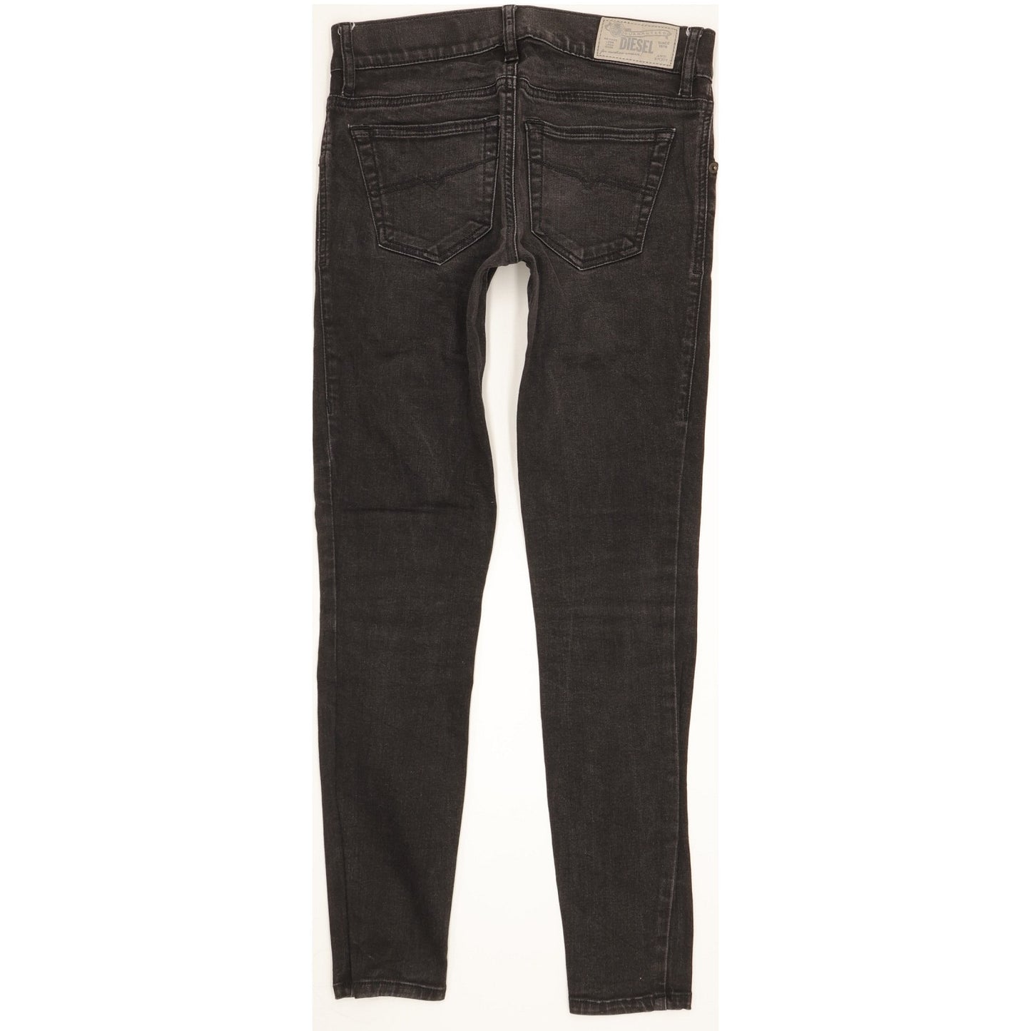 Diesel Grupee Women Black Skinny Slim Stretch Jeans W25 L32
