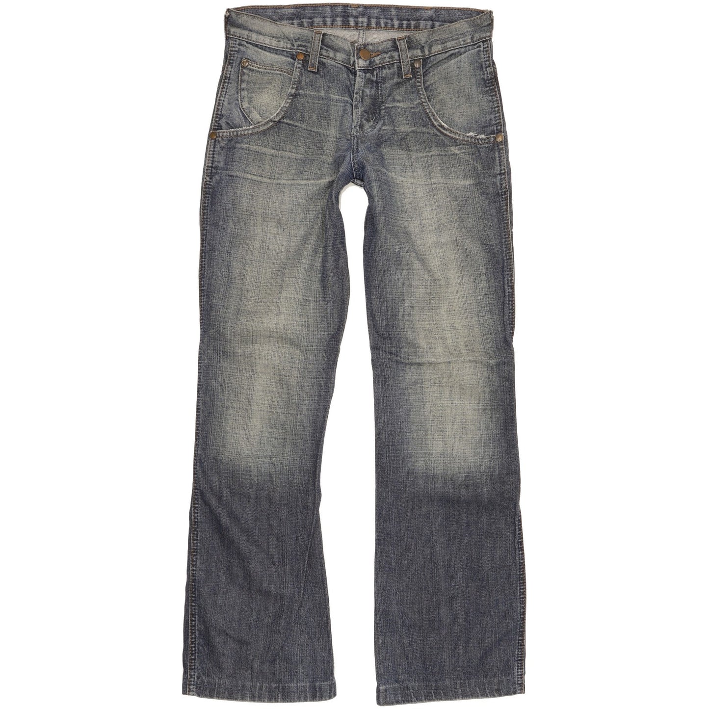 Diesel Sharkey Women Blue Bootcut Slim Jeans W27 L30