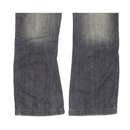 Diesel Sharkey Women Blue Bootcut Slim Jeans W27 L30