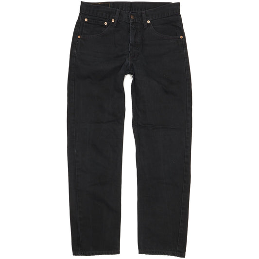 Levi's 521 Men Black Straight Regular Jeans W31 L29