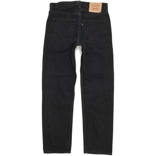 Levi's 521 Men Black Straight Regular Jeans W31 L29