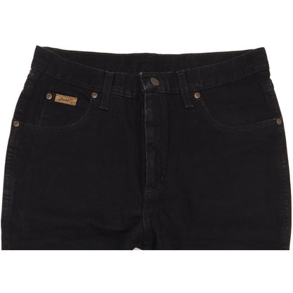 Wrangler Paula Black Straight Regular Jeans High Waisted W33 L32