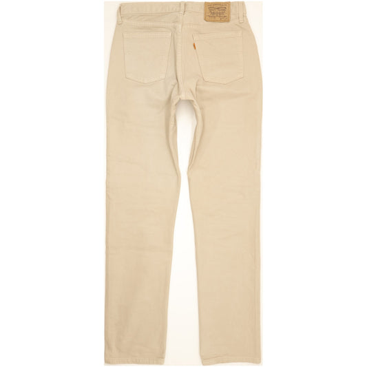 Levi's 615 Men Beige Straight Regular Jeans W32 L34