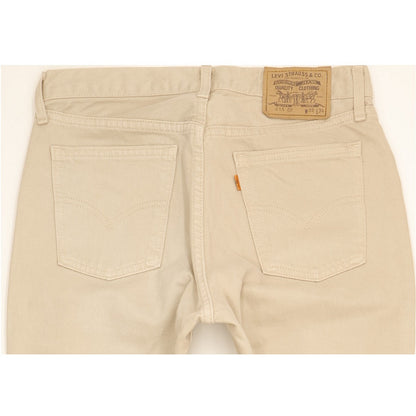 Levi's 615 Men Beige Straight Regular Jeans W32 L34