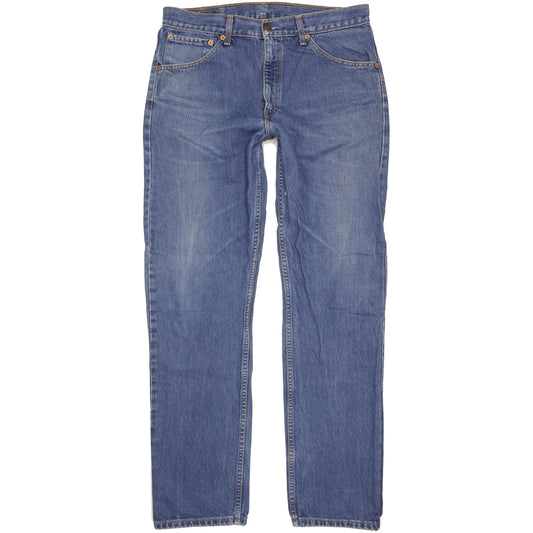 Levi's 521 Men Blue Straight Regular Jeans W35 L34