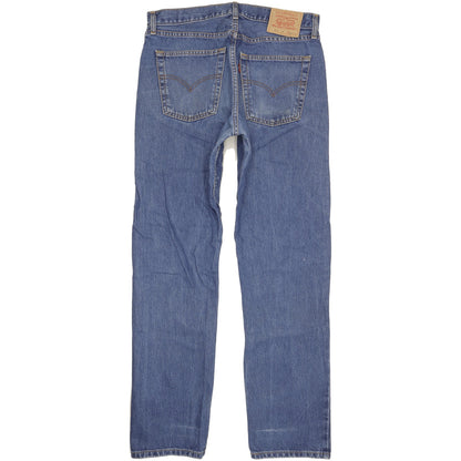 Levi's 521 Men Blue Straight Regular Jeans W35 L34