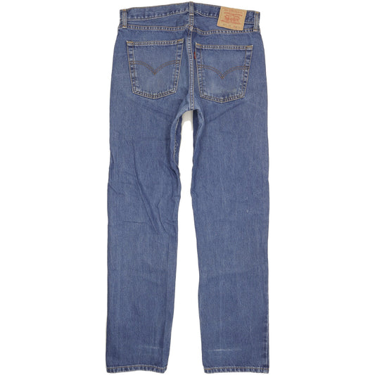 Levi's 521 Men Blue Straight Regular Jeans W35 L34