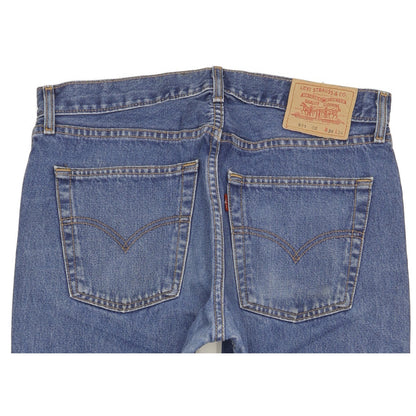Levi's 521 Men Blue Straight Regular Jeans W35 L34