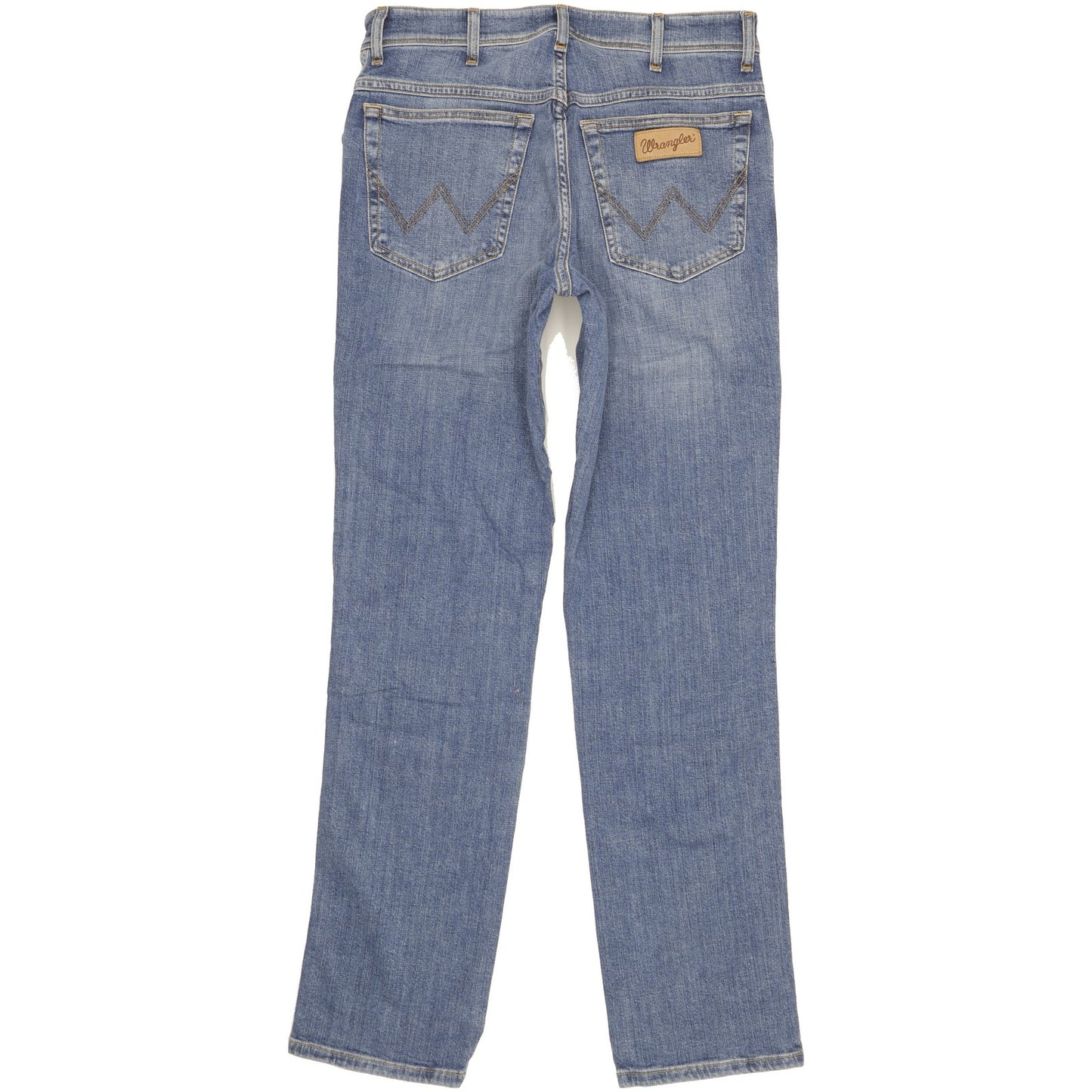 Wrangler Texas Men Blue Straight Regular Stretch Jeans W32 L34