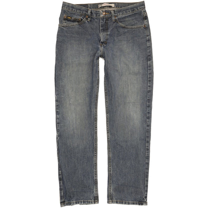 Lee Men Blue Straight Regular Jeans W33 L30