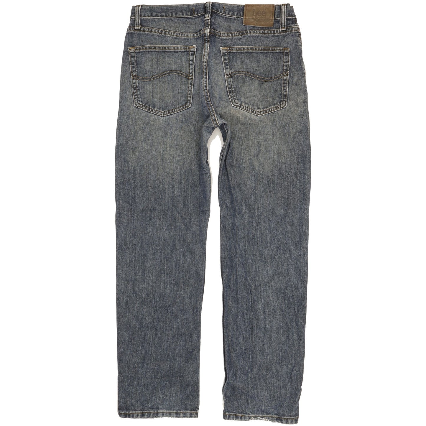 Lee Men Blue Straight Regular Jeans W33 L30
