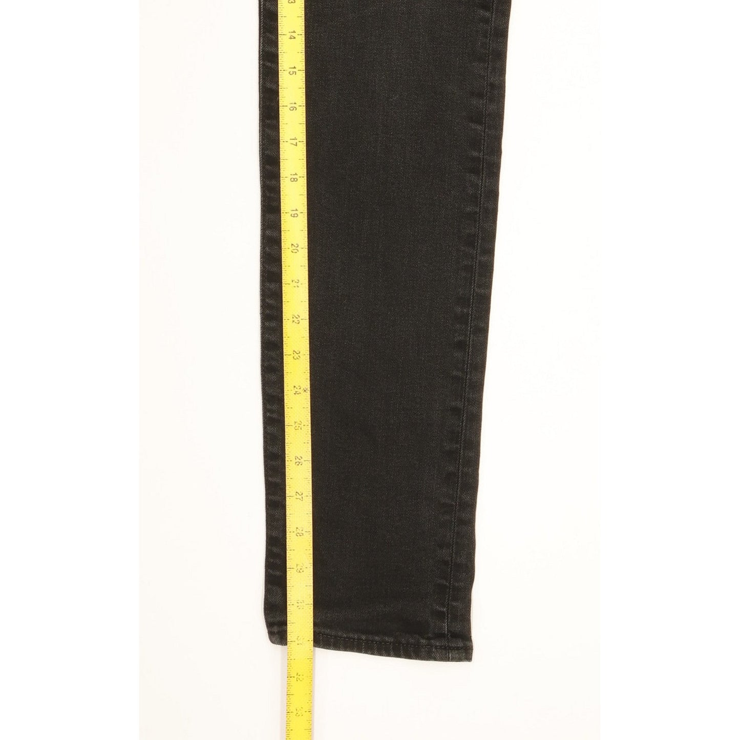 Levi's 512 Men Black Tapered Slim Stretch Jeans W30 L31