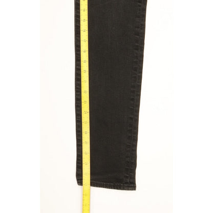 Levi's 512 Men Black Tapered Slim Stretch Jeans W30 L31