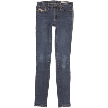 Diesel Skinzee Women Blue Skinny Slim Stretch Jeans W27 L31