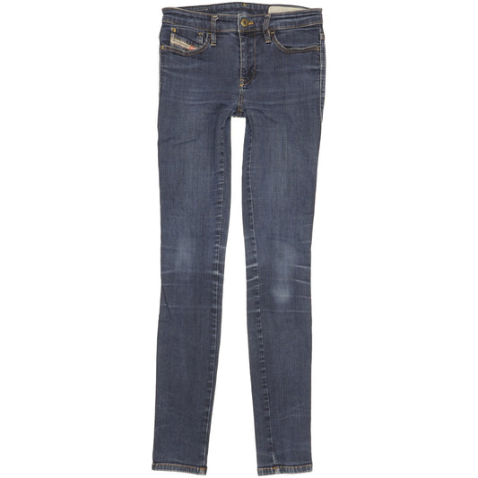 Diesel Skinzee Women Blue Skinny Slim Stretch Jeans W27 L31