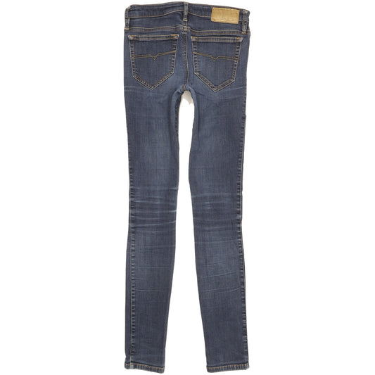 Diesel Skinzee Women Blue Skinny Slim Stretch Jeans W27 L31