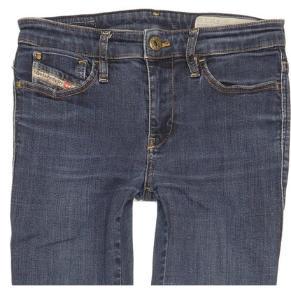 Diesel Skinzee Women Blue Skinny Slim Stretch Jeans W27 L31