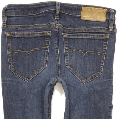 Diesel Skinzee Women Blue Skinny Slim Stretch Jeans W27 L31