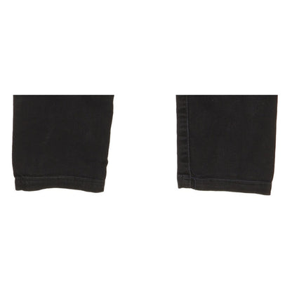 Levi's 711 Women Black Skinny Slim Stretch Jeans W26 L27