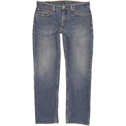 Levi's 504 Men Blue Straight Regular Jeans W34 L31