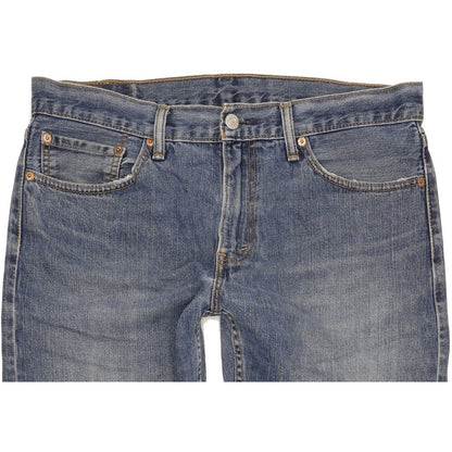 Levi's 504 Men Blue Straight Regular Jeans W34 L31