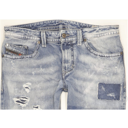 Diesel Thavar Men Blue Straight Slim Jeans W32 L29