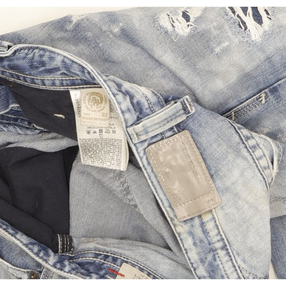 Diesel Thavar Men Blue Straight Slim Jeans W32 L29