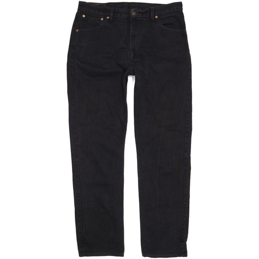 Levi's 521 Men Black Straight Regular Jeans W38 L33
