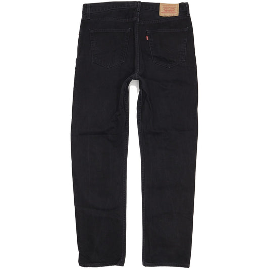 Levi's 521 Men Black Straight Regular Jeans W38 L33