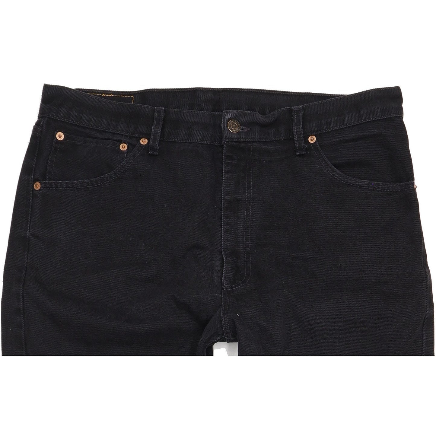 Levi's 521 Men Black Straight Regular Jeans W38 L33