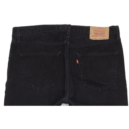 Levi's 521 Men Black Straight Regular Jeans W38 L33