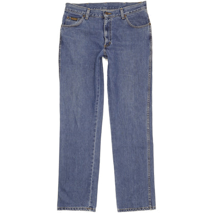 Wrangler Men Blue Straight Regular Jeans W33 L33