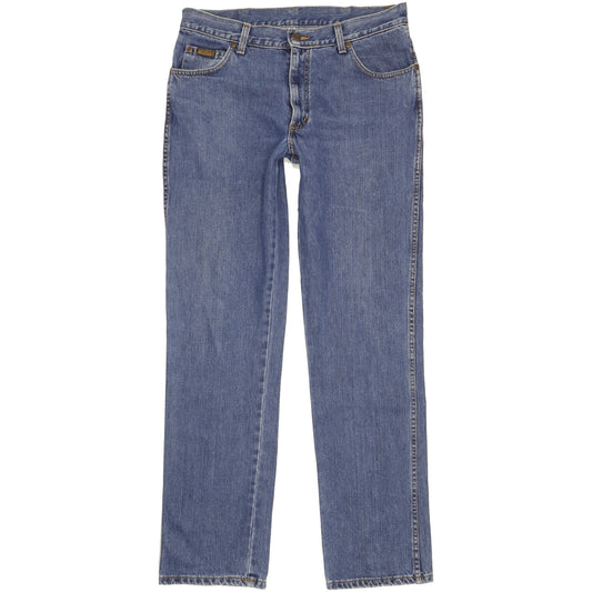 Wrangler Men Blue Straight Regular Jeans W33 L33