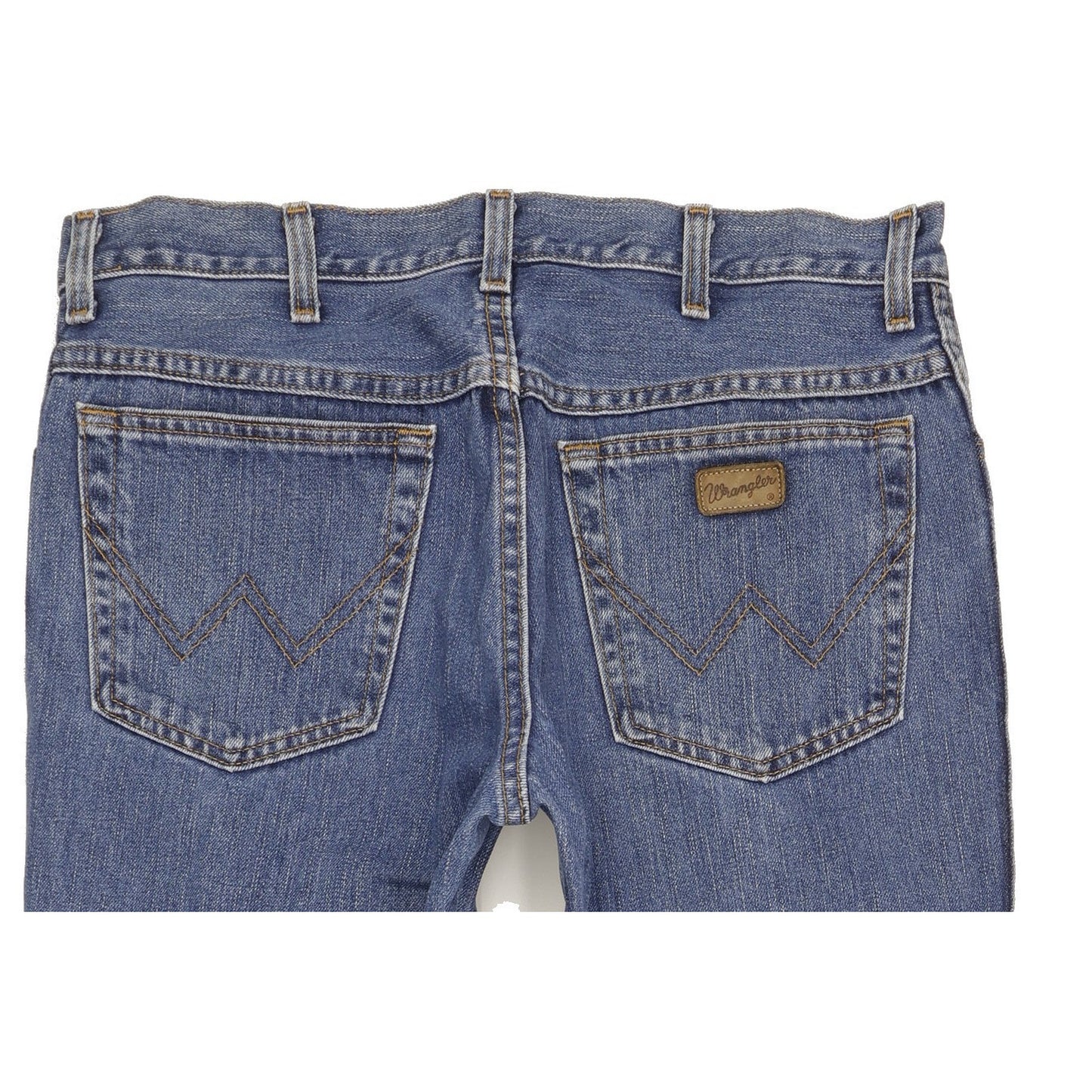 Wrangler Men Blue Straight Regular Jeans W33 L33
