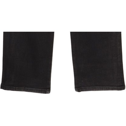 Wrangler Texas Men Black Straight Regular Stretch Jeans W36 L29