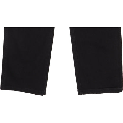 Wrangler Texas Men Black Straight Regular Stretch Jeans W36 L32