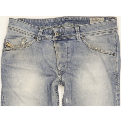 Diesel Darron Men Blue Tapered Slim Jeans W31 L34